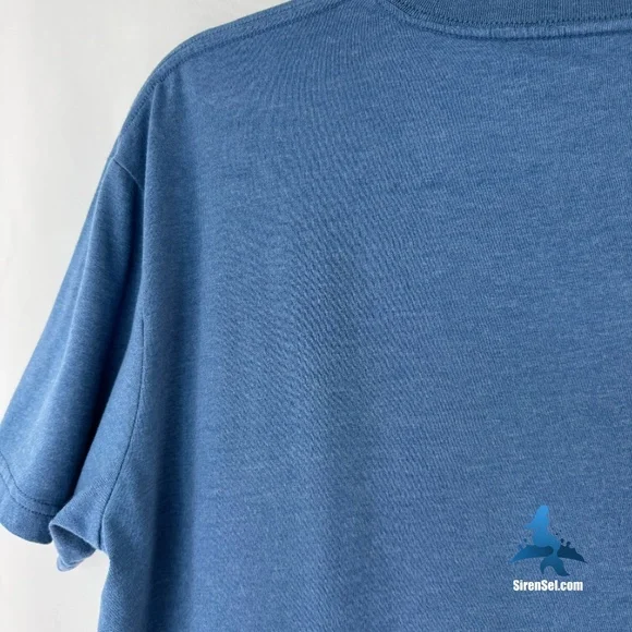 1245 True Classic Crewneck T-Shirt - Size L - Blue - Picture 8 of 12